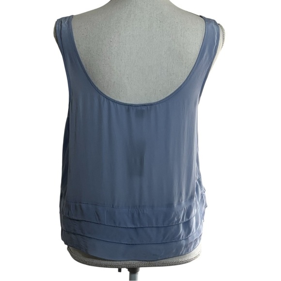 J. CREW - NWT - SIZE SMALL - LIGHTWEIGHT SUMMERTIME BLOUSE TOP - LIGHT LILAC B10 - Picture 5 of 13